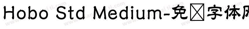 Hobo Std Medium字体转换